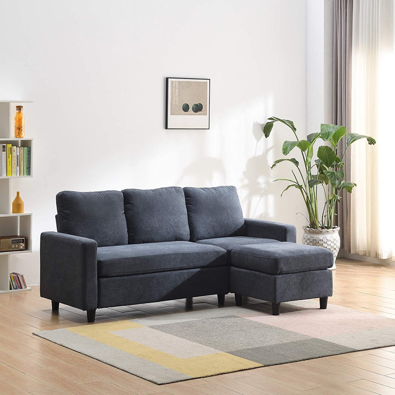 August Grove Bebingt Reversible Modular Corner Sofa & Reviews Wayfair.co.uk